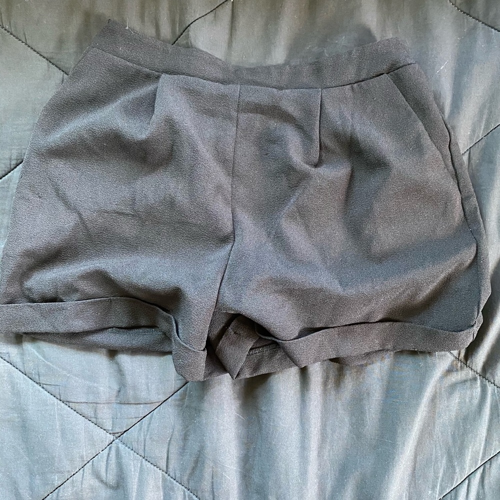 Black Dress Shorts